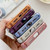 iPhone Air Rhinestone Clear Acrylic Electroplated Magnetic Phone Case - Purple