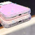 iPhone Air Rhinestone Dual-side IMD PC Hybrid TPU Phone Case - Glitter Light Purple