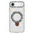 iPhone Air Rhinestone Glitter Kickstand Dual-side IMD Phone Case - Glitter Transparent