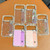 iPhone Air Rhinestone Glitter Wristband Holder Phone Case - Glitter Light Pink