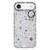 iPhone Air Rhinestone Glitter Wristband Holder Phone Case - Stars Transparent