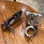 iPhone Air Rhinestone Mirror Glitter MagSafe TPU Phone Case - Black