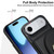 iPhone Air Ring Holder Card Bag Skin Feel Phone Case - Black