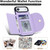 iPhone Air Ring Holder Card Bag Skin Feel Phone Case - Purple