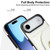 iPhone Air Ring Holder Card Bag Skin Feel Phone Case - White