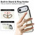 iPhone Air Ring Holder Card Bag Skin Feel Phone Case - White