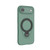 iPhone Air Ring Shield MagSafe TPU Phone Case with 360 Degree Rotating Holder - Green