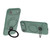iPhone Air Ring Shield MagSafe TPU Phone Case with 360 Degree Rotating Holder - Green