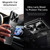 iPhone Air Rotating Holder Frosted Metal Phone Case - Titanium
