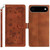 iPhone Air Secret Garden Butterfly Pattern Leather Phone Case - Brown
