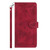 iPhone Air Secret Garden Butterfly Pattern Leather Phone Case - Red
