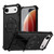 iPhone Air Shockproof Kickstand Metallic Shaft MagSafe Phone Case - Black
