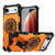 iPhone Air Shockproof Kickstand Metallic Shaft MagSafe Phone Case - Orange