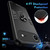 iPhone Air Shockproof Metal Ring Holder Phone Case - Black