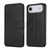 iPhone Air Shockproof PU + TPU Leather Phone Case - Black