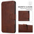 iPhone Air Shockproof PU + TPU Leather Phone Case - Brown