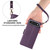 iPhone Air Side Buckle RFID Anti-theft Leather Phone Case - Dark Purple