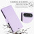 iPhone Air Side Buckle RFID Anti-theft Leather Phone Case - Light Purple