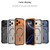 iPhone Air Single-sided Snap Buckle Metal Frame Frosted MagSafe Phone Case - Titanium