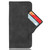 iPhone Air Skin Feel Calf Texture Card Slots Leather Phone Case - Black