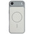 iPhone Air Skin Feel Color Blocking Cooling Magnetic Phone Case - Beige