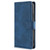 iPhone Air Skin Feel Crocodile Magnetic Clasp Leather Phone Case - Blue