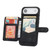 iPhone Air Skin Feel Dream RFID Anti-theft PU Card Bag Phone Case - Black