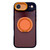 iPhone Air Skin Feel Frosted 360 Degree Rotation Magnetic Holder MagSafe Phone Case - Orange