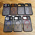iPhone Air Skin Feel Frosted Metal Lens Holder MagSafe Magnetic Phone Case - Orange