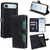 iPhone Air Skin Feel Magnetic Buckle Leather Phone Case - Black