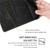 iPhone Air Skin Feel Magnetic Buckle Leather Phone Case - Black