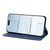 iPhone Air Skin Feel Splicing Leather Phone Case - Green