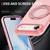 iPhone Air Skin Feel Translucent PC Gear Holder C MagSafe Phone Case - Bright Pink + Pink