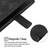 iPhone Air Skin-feel Embossed Leather Phone Case - Black