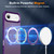 iPhone Air Skin-Feel Rotary Damping Bracket MagSafe Phone Case - Purple