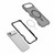 iPhone Air Skin-friendly Magnetic PC + TPU Hybrid Shockproof Phone Case - White