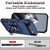 iPhone Air Sliding Camshield Holder Phone Case - Blue
