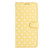 iPhone Air Small Dots Pattern Vegan Leather Phone Case - Yellow