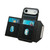 iPhone Air Solid Color Metal Buckle Card Slots Bag Phone Case - Black