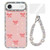 iPhone Air Sparkling IMD Colorful Bow Phone Case with Bracelet - Glitter Light Pink