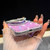 iPhone Air Sparkling IMD Heart-Shaped Mirror Magnetic Phone Case with Bracelet - Star Transparent