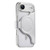 iPhone Air Splitable Electroplated MagSafe RFID Anti-theft Leather Phone Case with Lens Film - Silver