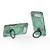 iPhone Air Star Ring Metallic Pivot Bracket Magnetic Phone Case - Green