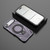iPhone Air Star Ring Metallic Pivot Bracket Magnetic Phone Case - Purple