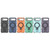 iPhone Air Star Ring Metallic Pivot Bracket Magnetic Phone Case - Purple
