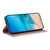 iPhone Air Stitched Line Magnetic RFID Vegan Leather Phone Case - Pink