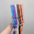 iPhone Air Transparent Matte TPU Hybrid PC 3-in-1 MagSafe Phone Case with Wrist Strap - Orange