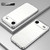 iPhone Air Transparent Plating Fine Hole Phone Case - Silver
