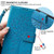iPhone Air Tree & Deer Embossed Leather Phone Case - Blue