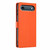 iPhone Air Tree Cat Embossed Flip Vegan Leather Phone Case - Orange
